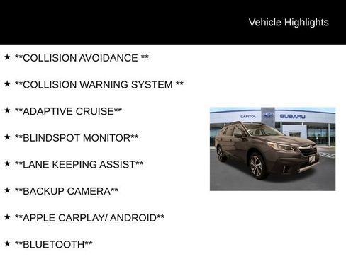 Used 2020 Subaru Outback Limited XT w/ Popular Package #2 image 5