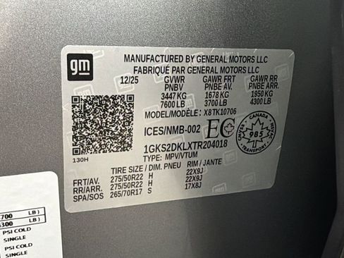 Used 2026 GMC Yukon Denali w/ Sun & Power Step Package image 47