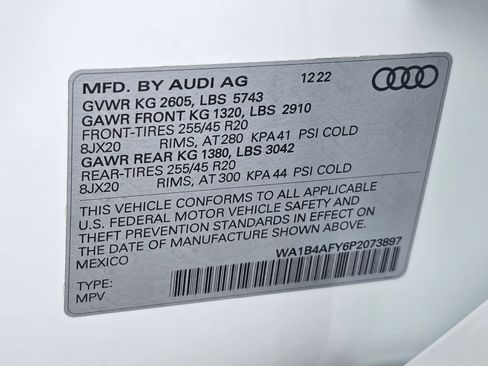 Certified 2023 Audi SQ5 Premium Plus w/ Premium Plus Package AWD/4WD image 63