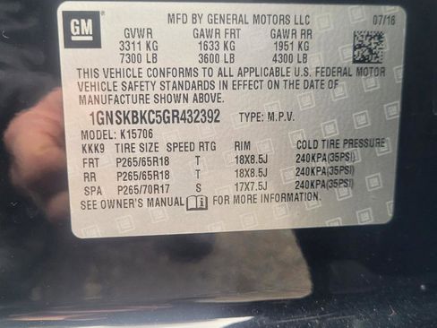 Used 2016 Chevrolet Tahoe LT AWD/4WD image 40