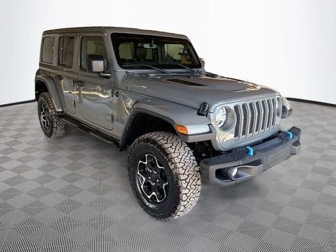 Used 2021 Jeep Wrangler Unlimited Rubicon 4xe w/ Steel Bumper Group image 4