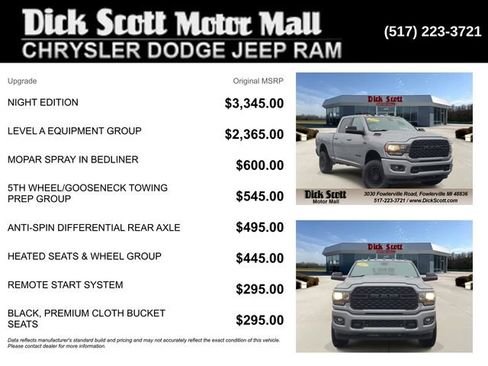 Used 2022 RAM 2500 Big Horn w/ Night Edition AWD/4WD image 5