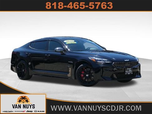 Used 2022 Kia Stinger GT1 w/ Red Interior Color Package RWD image 1