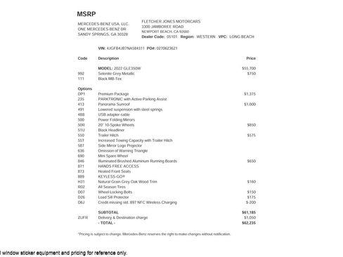 Used 2022 Mercedes-Benz GLE 350 image 2