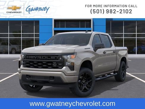 New 2026 Chevrolet Silverado 1500 Custom w/ Turbomax Blackout Package AWD/4WD image 6