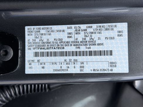 New 2026 Ford F150 Tremor AWD/4WD image 26