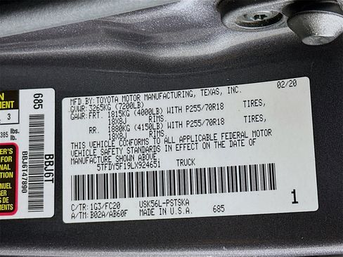 Used 2020 Toyota Tundra SR5 image 31