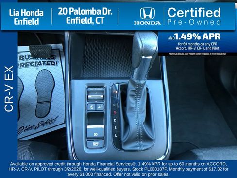 Certified 2023 Honda CR-V EX image 20