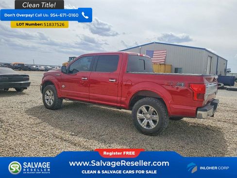 Used 2018 Ford F150 King Ranch w/ Equipment Group 601A Luxury AWD/4WD image 3