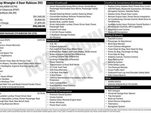 Certified 2024 Jeep Wrangler Unlimited Rubicon 392 image 38