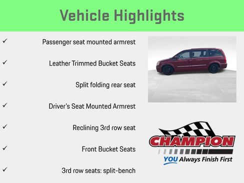 Used 2012 Chrysler Town & Country Touring w/ Entertainment Group #1 FWD image 12