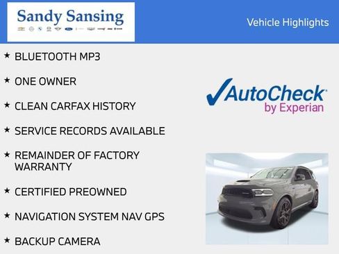 Used 2025 Dodge Durango R/T AWD/4WD image 3