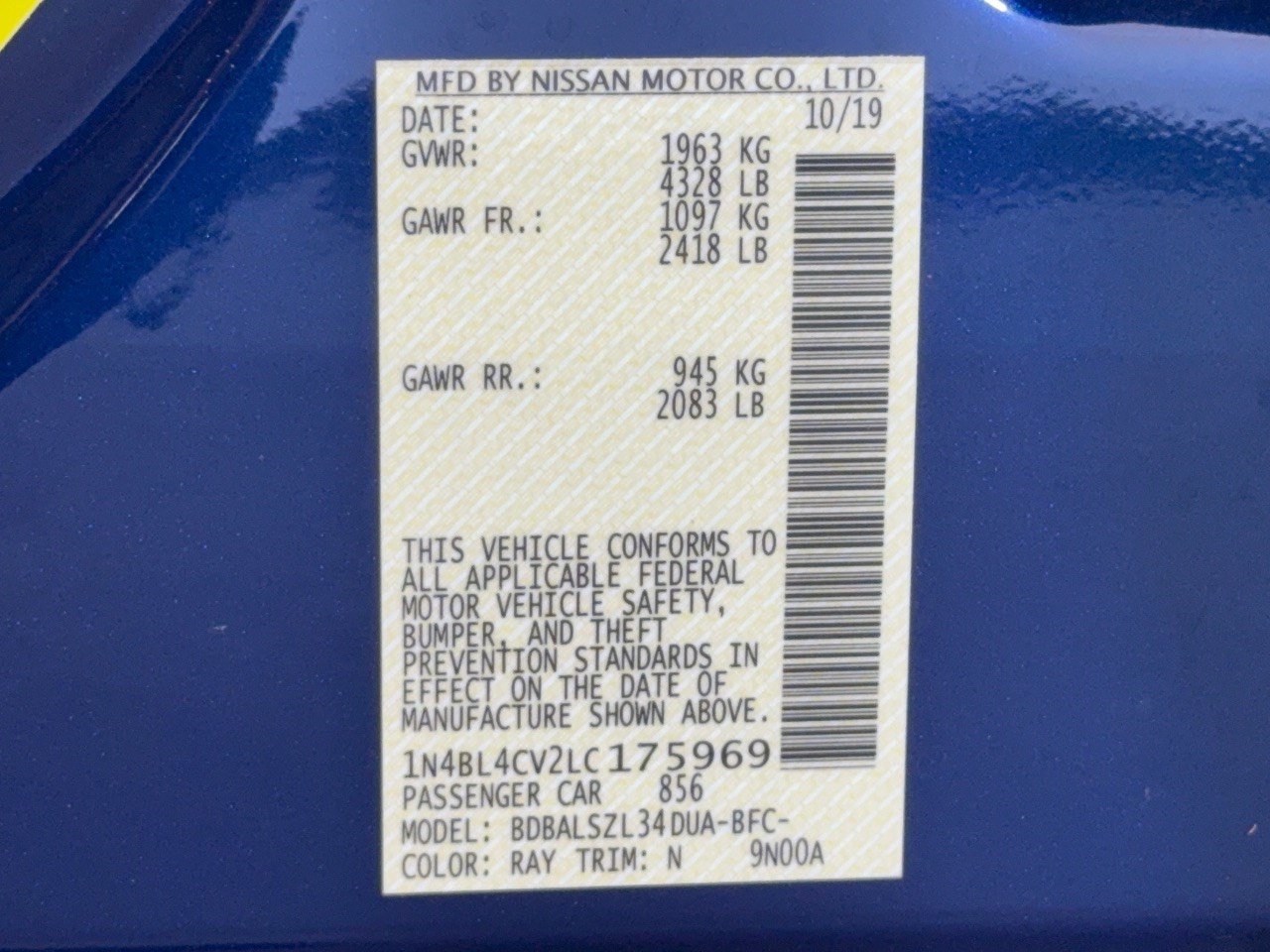 Used 2020 Nissan Altima 2.5 SR FWD image 32