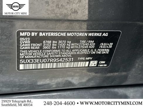 Used 2024 BMW X5 M60i w/ Climate Comfort Package AWD/4WD image 22