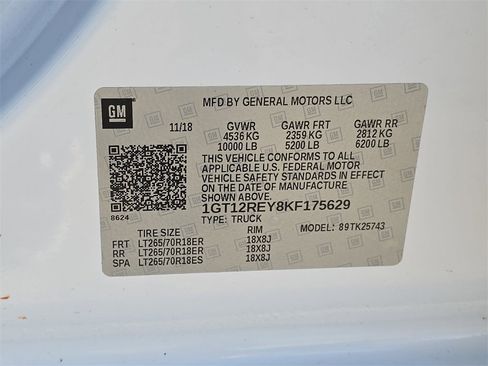 Used 2019 GMC Sierra 2500 SLT w/ Duramax Plus Package image 35