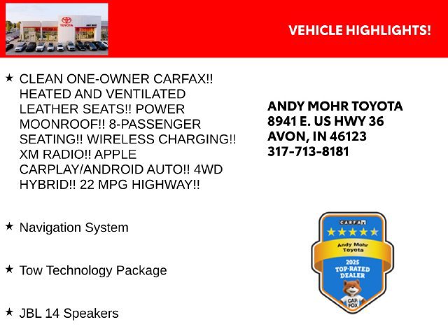 Used 2024 Toyota Sequoia Limited w/ Tow Technology Package AWD/4WD image 2
