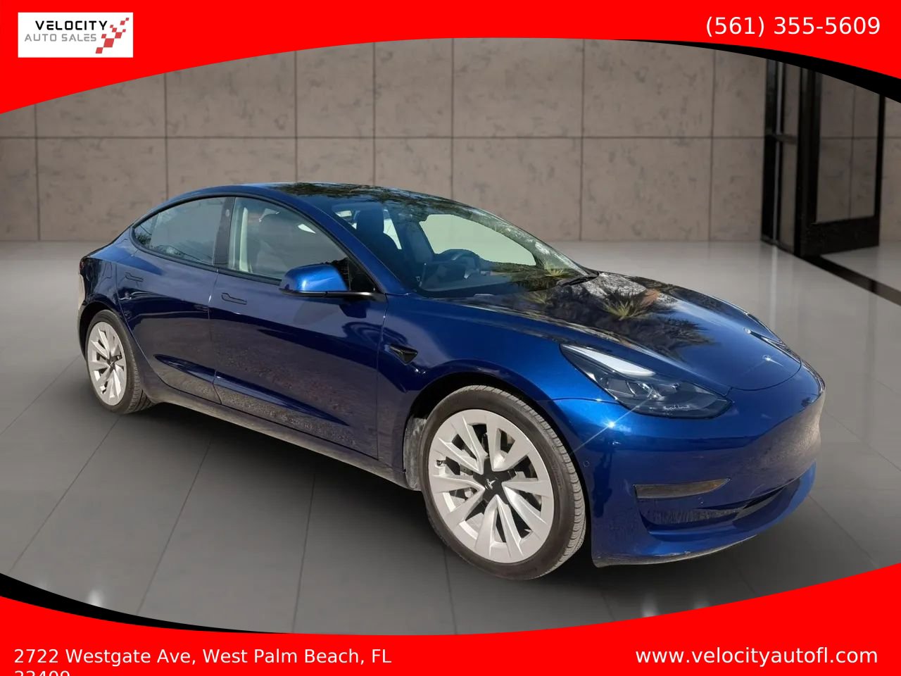 Used 2022 Tesla Model 3 RWD image 1