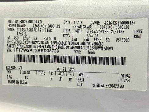 Used 2019 Ford F250 XL w/ Power Equipment Group RWD image 43