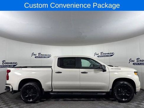 New 2026 Chevrolet Silverado 1500 Custom w/ Turbomax Blackout Package AWD/4WD image 6
