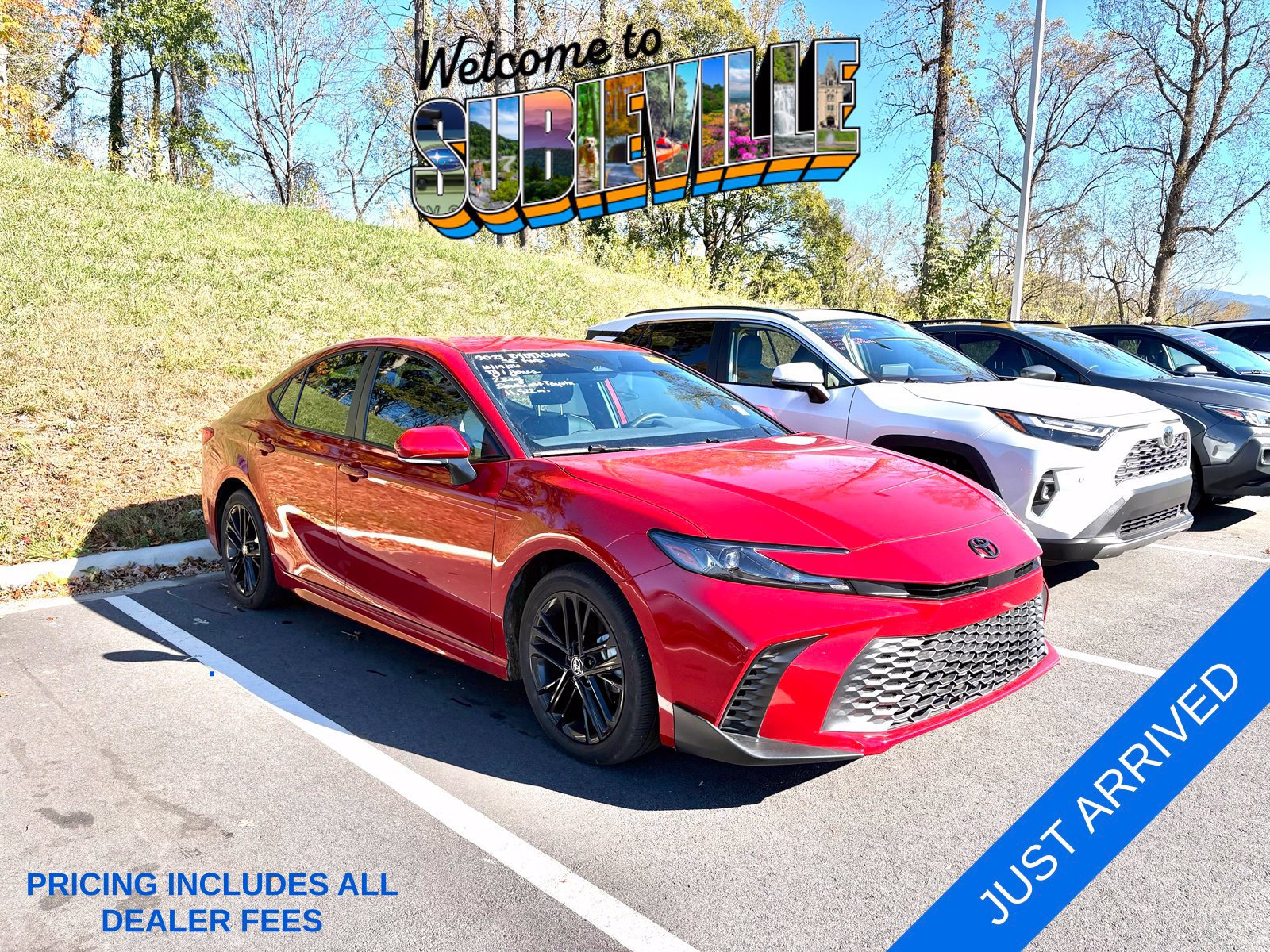 Used 2025 Toyota Camry SE w/ Multimedia Upgrade Package FWD image 1