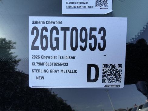 New 2026 Chevrolet TrailBlazer LT w/ Driver Confidence Package FWD image 20