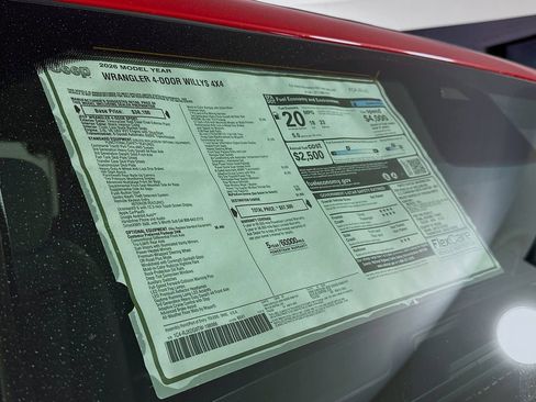 New 2026 Jeep Wrangler Willys image 13