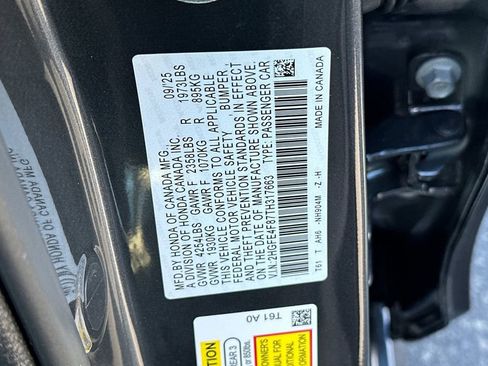 New 2026 Honda Civic Sport image 32