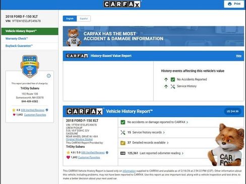 Used 2018 Ford F150 XLT w/ Trailer Tow Package image 12