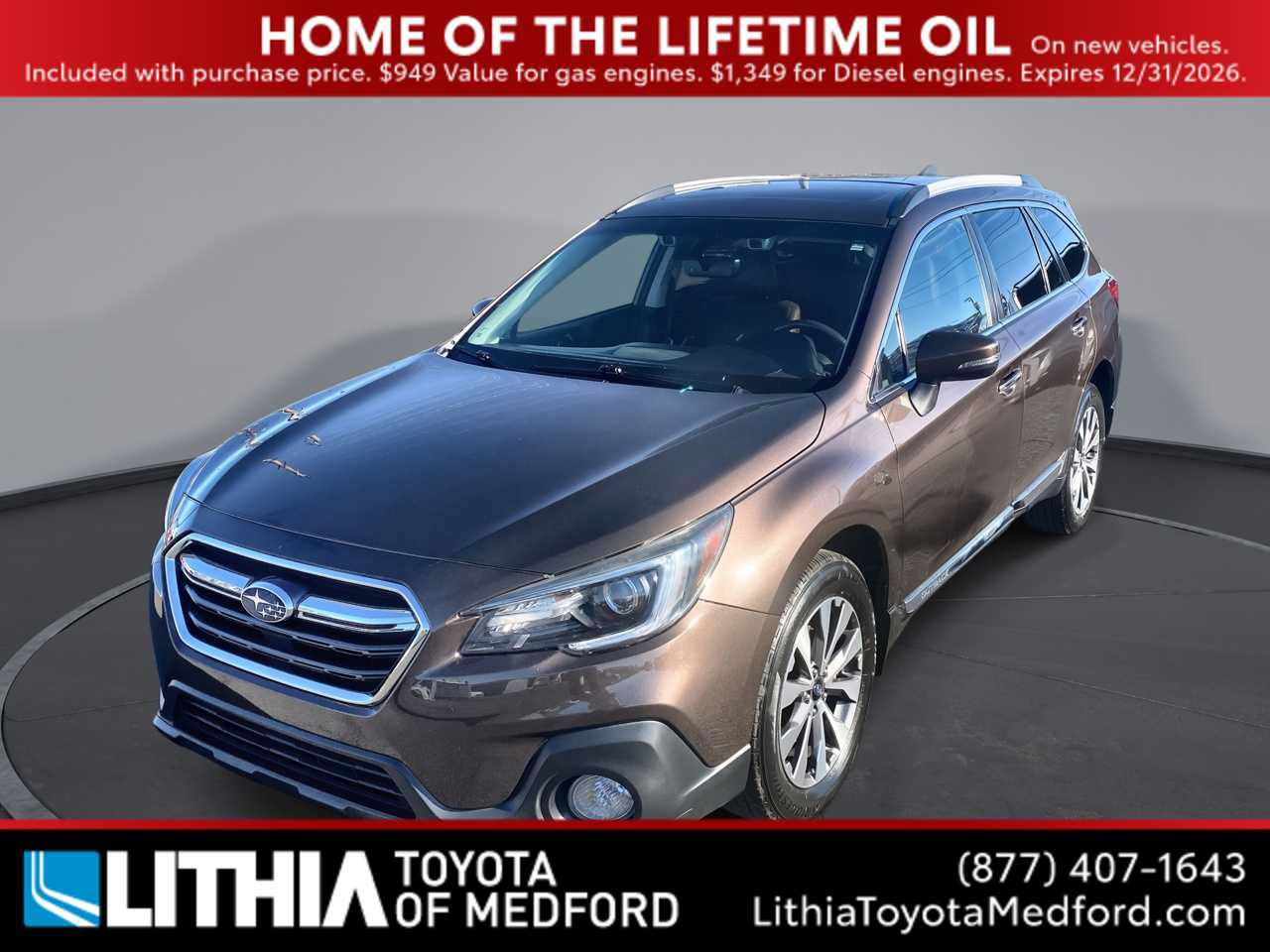 Used 2019 Subaru Outback 3.6R Touring w/ Popular Package #3A AWD/4WD image 1