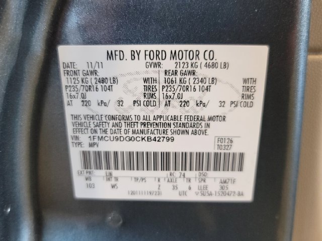 Used 2012 Ford Escape XLT AWD/4WD image 33