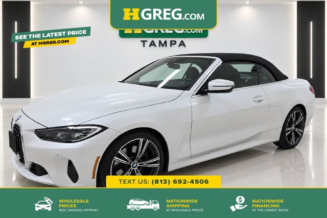Used 2023 BMW 430i Convertible w/ Premium Package RWD image 1