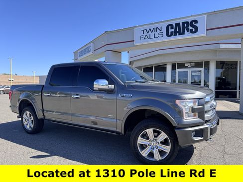 Used 2015 Ford F150 Platinum w/ Technology Package AWD/4WD image 1