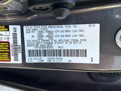 Used 2023 Toyota Tundra Capstone AWD/4WD image 23