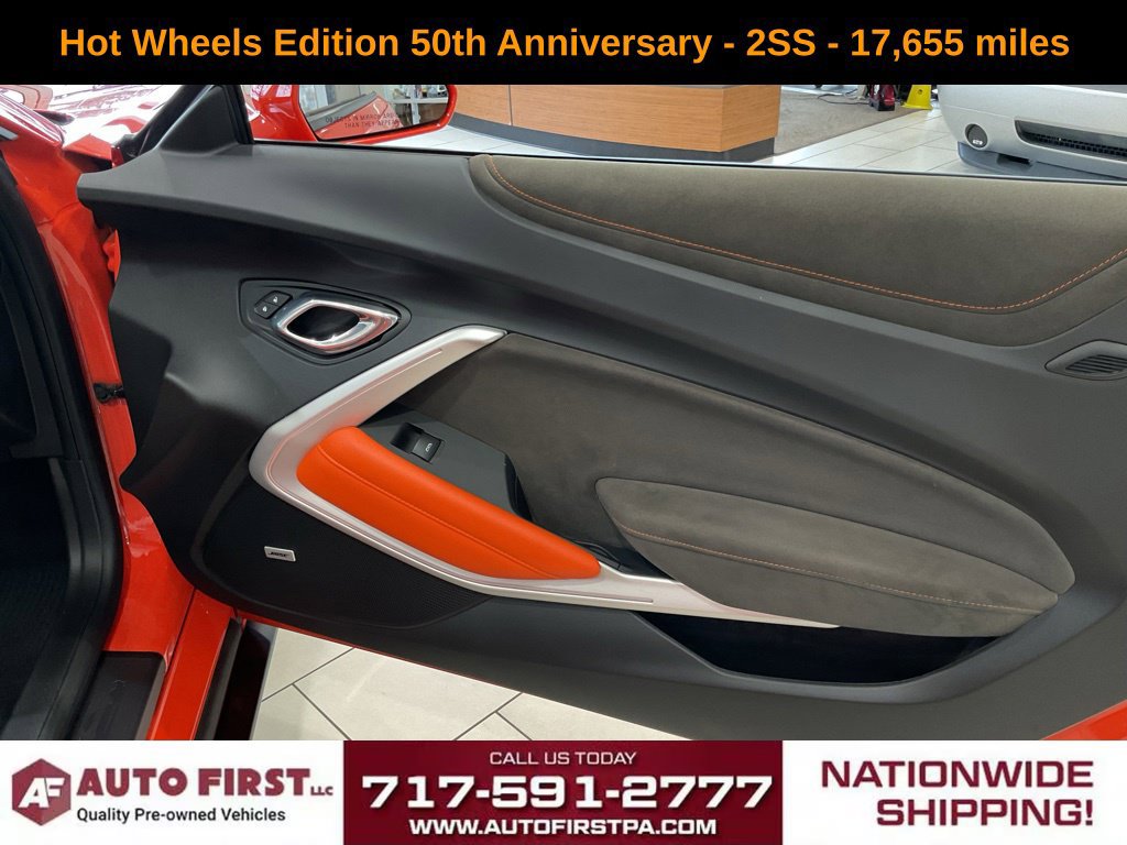 Used 2018 Chevrolet Camaro SS w/ Hot Wheels Edition RWD image 23