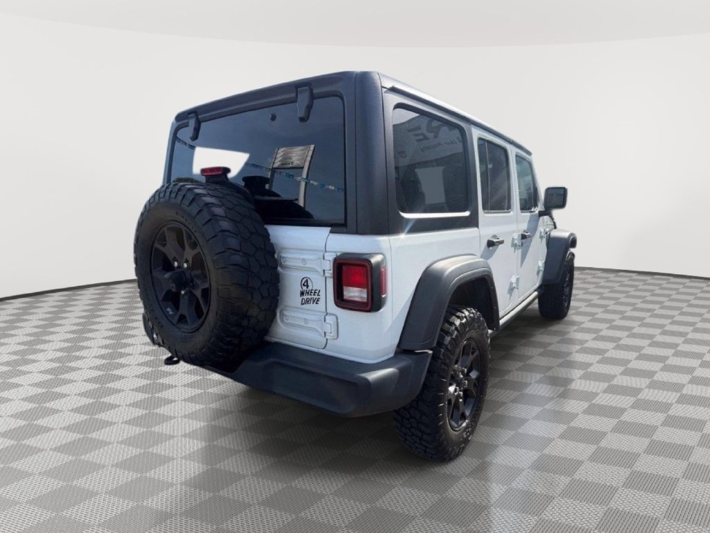 Certified 2021 Jeep Wrangler Unlimited Sport AWD/4WD image 12