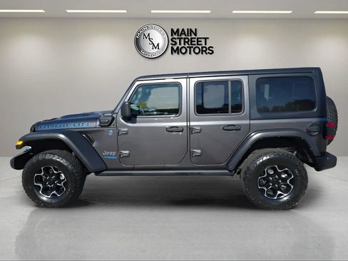 Used 2022 Jeep Wrangler Unlimited Rubicon 4xe w/ Cold Weather Group image 2