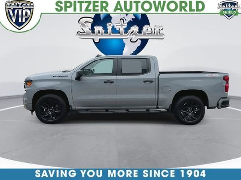 Used 2024 Chevrolet Silverado 1500 Custom w/ Turbomax Blackout Package AWD/4WD image 6