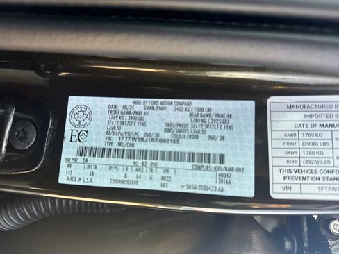 Used 2024 Ford F150 Raptor w/ Equipment Group 803A Raptor R AWD/4WD image 30