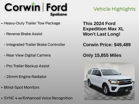 Certified 2024 Ford Expedition Max XL image 7