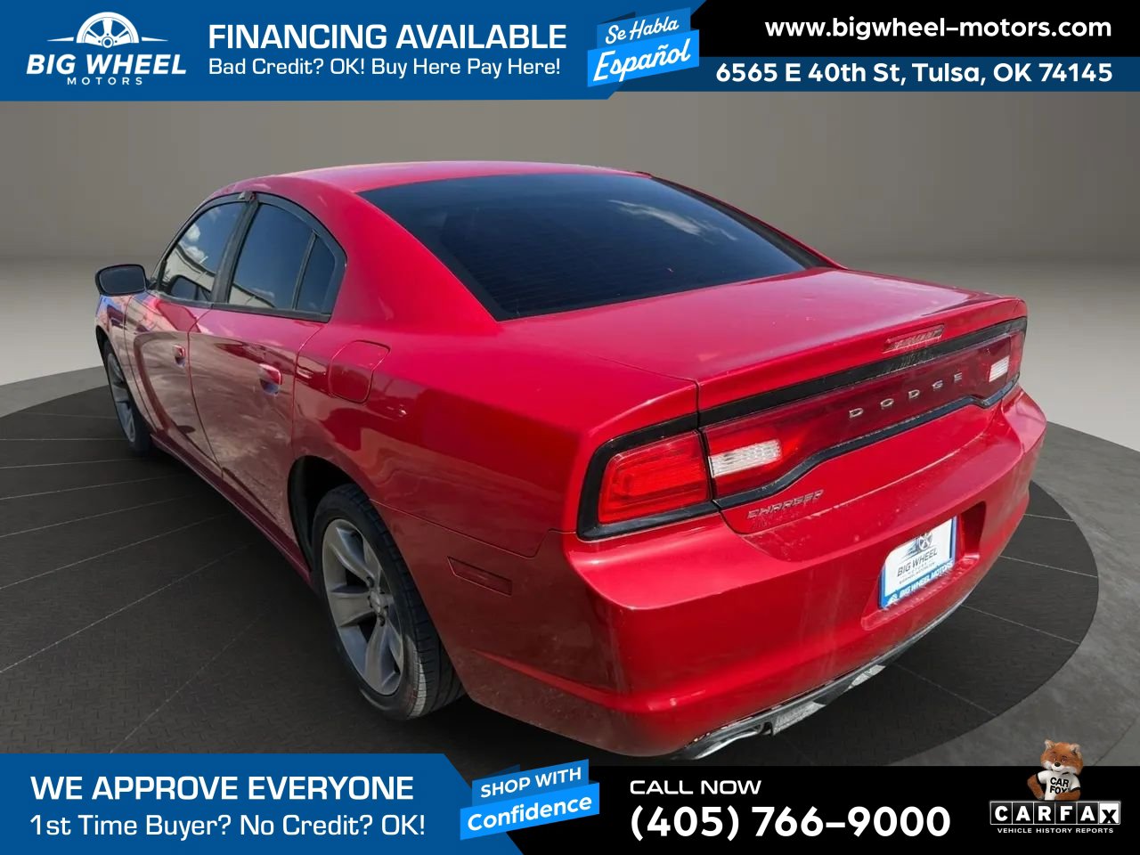 Used 2013 Dodge Charger SE RWD image 3