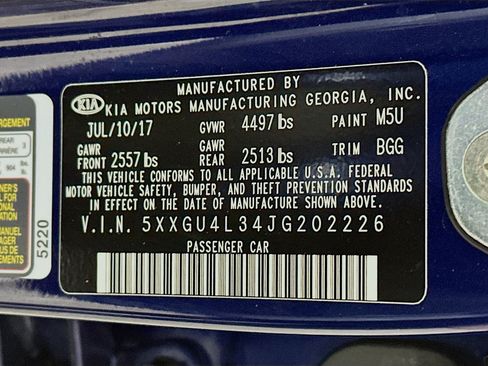 Used 2018 Kia Optima EX w/ Premium Package image 31