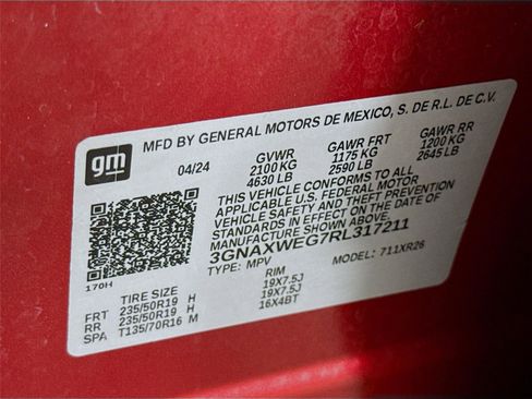 Used 2024 Chevrolet Equinox RS AWD/4WD image 32