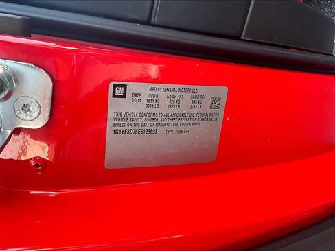 Used 2014 Chevrolet Corvette Stingray Convertible w/ 3LT Preferred Equipment Group RWD image 6