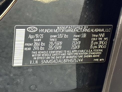 Used 2023 Hyundai Santa Fe Limited AWD/4WD image 26