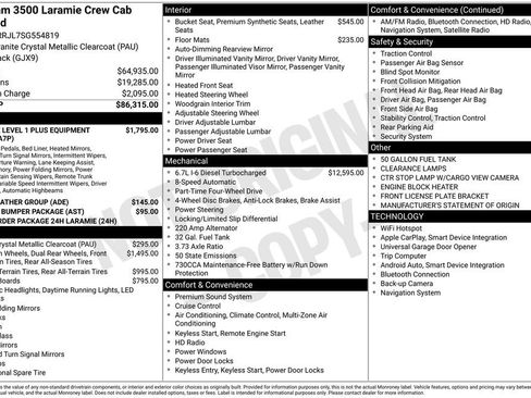 Used 2025 RAM 3500 Laramie AWD/4WD image 4