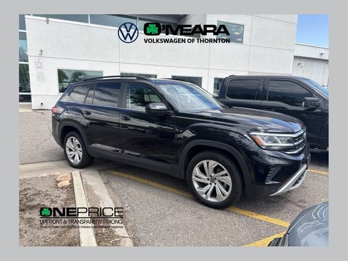 Used 2023 Volkswagen Atlas SE w/ Panoramic Sunroof Package AWD/4WD image 1