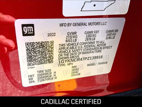 Used 2023 Cadillac XT5 Premium Luxury w/ Technology Package image 33