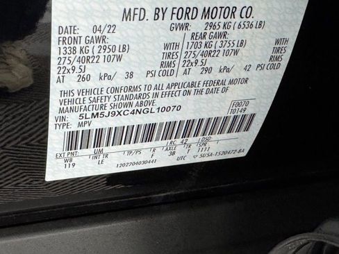 Used 2022 Lincoln Aviator Black Label w/ Dynamic Handling Package image 31