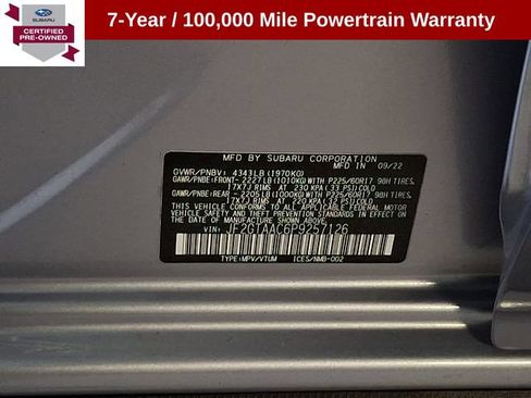 Certified 2023 Subaru Crosstrek 2.0i w/ Popular Package #3 AWD/4WD image 25