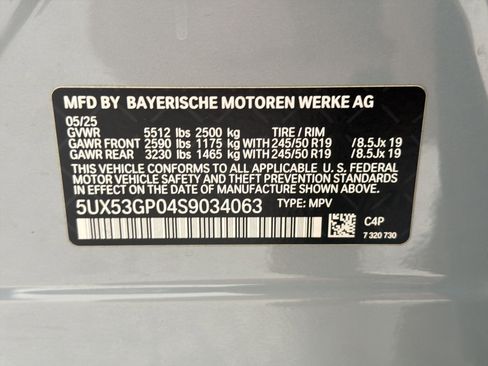 Used 2025 BMW X3 xDrive30i w/ Premium Package image 21